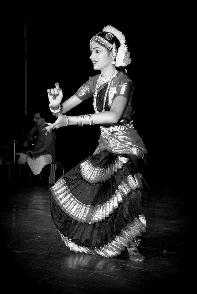 Sowmya performing Bharatanatyam